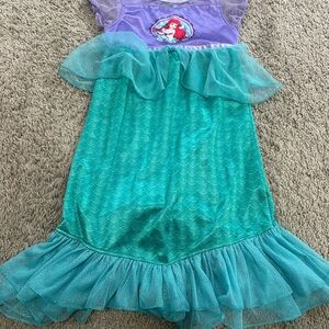 Disney Princess Little Mermaid Ariel Fantasy Nightgown